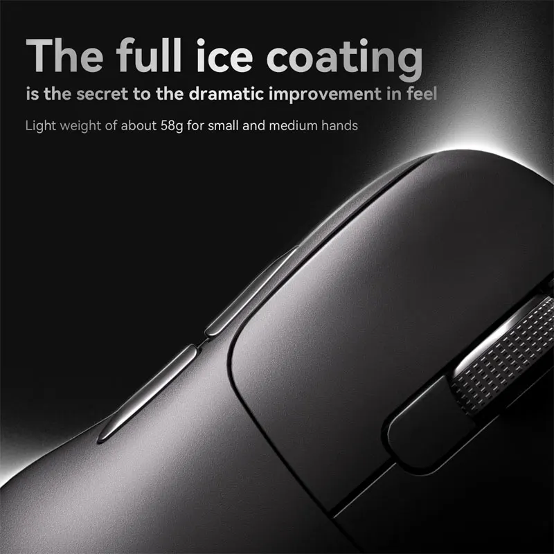 AJAZZ AJ179 PRO PAW3395 Lightweight Wired Wireless Mouse with Magnetic Charging Base Ergonomic Macro Gaming Mouse for PC Laptop - Image 5