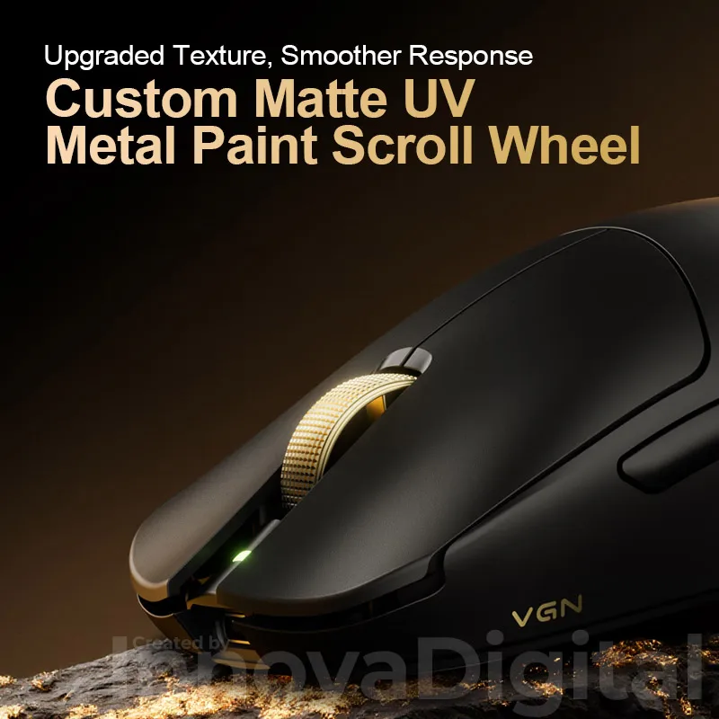 VGN Dragonfly F2 Pro Max Ultra F2 Master Wireless Gaming Mouse PAW3395 PAW3950 8K Superlight Tri-Mode Esports FPS Mice Bluetooth - Image 2