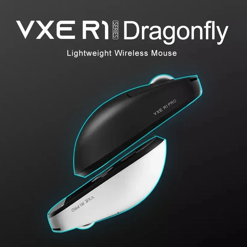 VXE Dragonfly R1 Pro MAX 2.4G WirelessGaming Mouse PAW3395 26000DPI 3-mode Connection with Low Latency Wired Gaming Mouse - Image 5