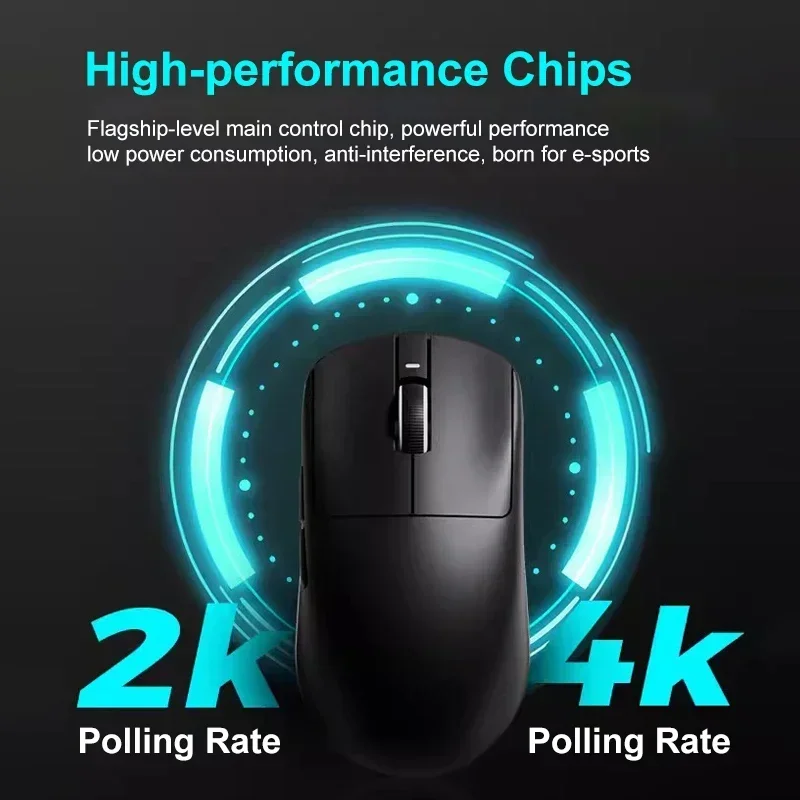 VXE Dragonfly R1 Pro MAX 2.4G WirelessGaming Mouse PAW3395 26000DPI 3-mode Connection with Low Latency Wired Gaming Mouse - Image 10