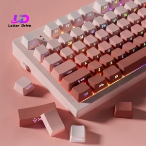 OEM Profile Gradient Keycaps ISO Enter Side Printed PBT Double Shot Keycap For Cherry MX Switch Mechanical Keyboard Key Caps DIY