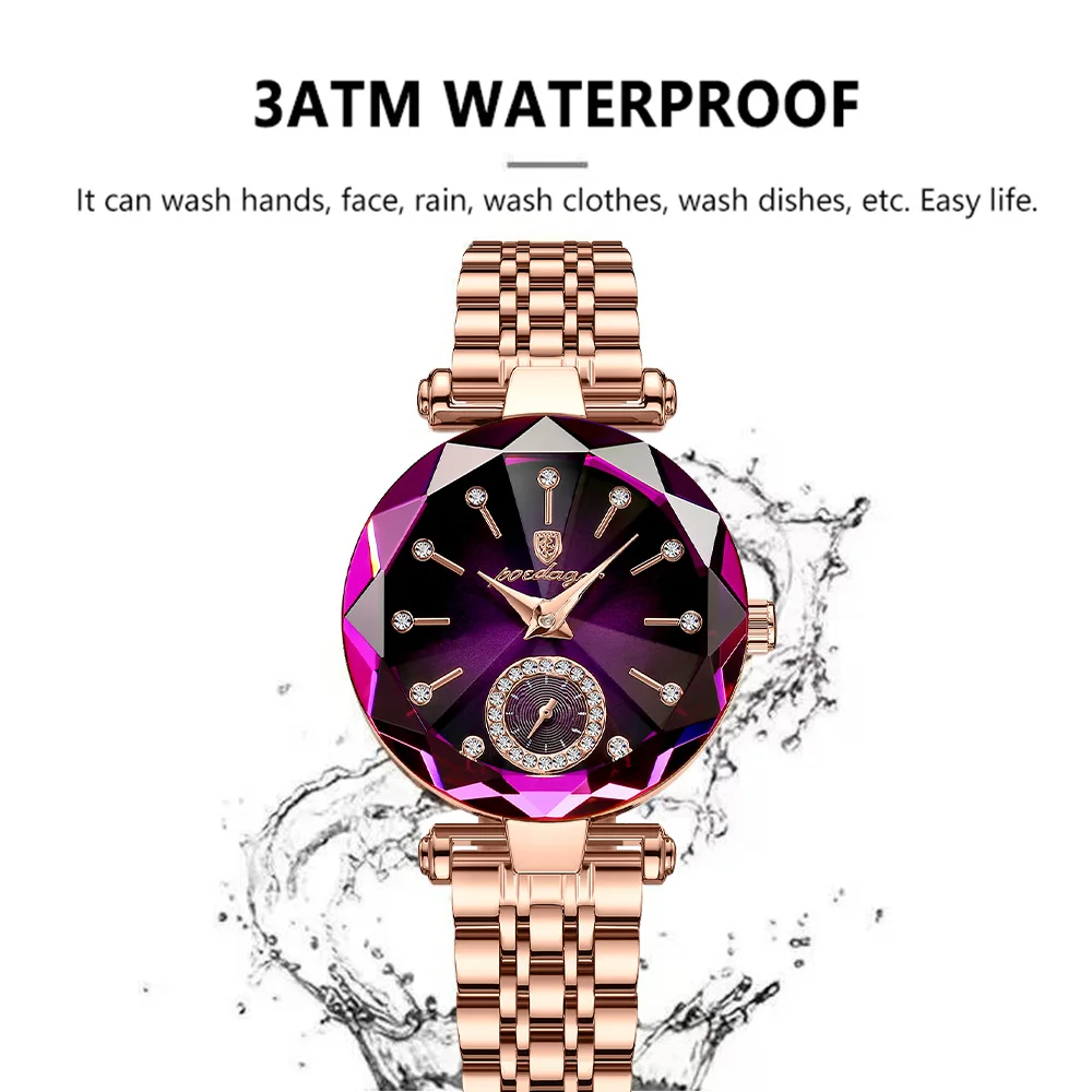 POEDAGAR Luxury Watch For Women Waterproof Casual Quartz Ladies Wristwatch High Quality Elegant Women's Watches Female Reloj+Box - Image 6